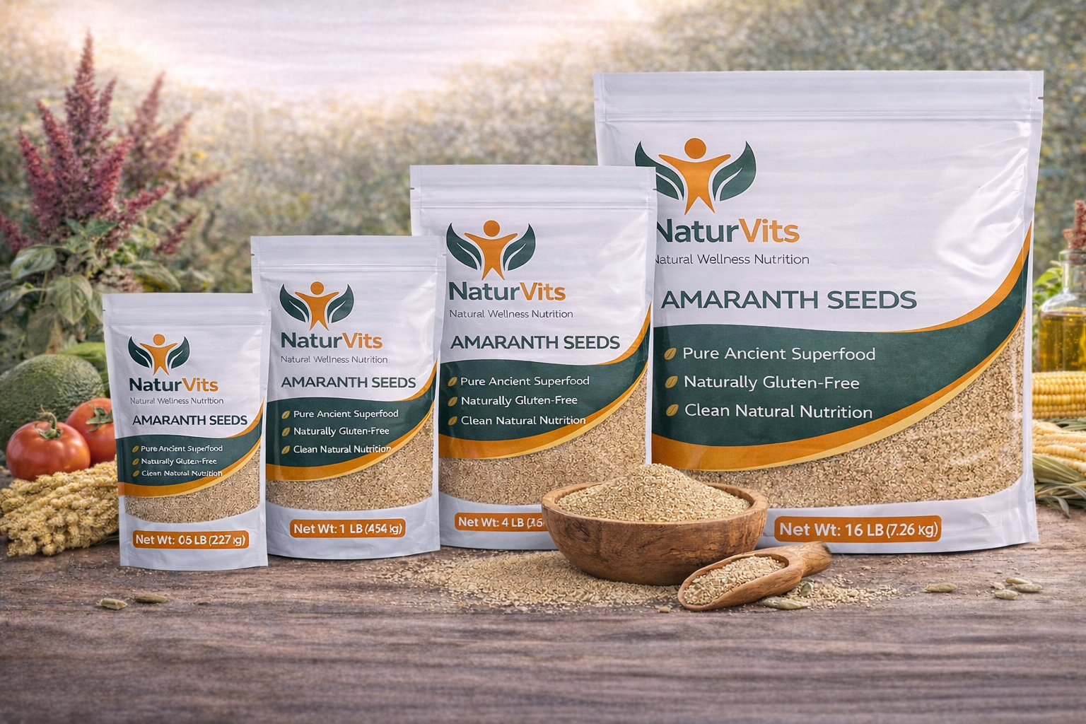 NaturVits Premium Amaranth Seeds – Ancient Superfood